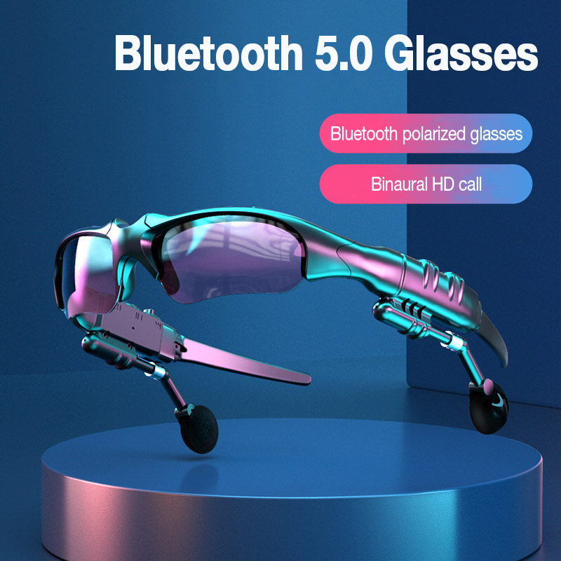 Bluetooth Headset On Ear - 5.0 Stereo-Kopfhörer, kabelloses Headset mit Mikrofon,