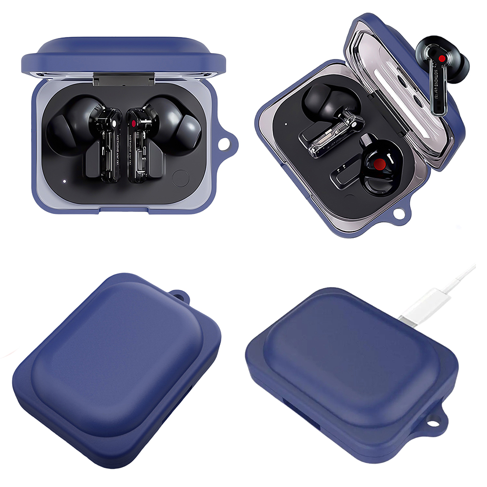 Earbuds Charging Case - Silikon-Schutzhülle für Ohrhörer, Ladehülle, Anti-Sturz-Schutz mit