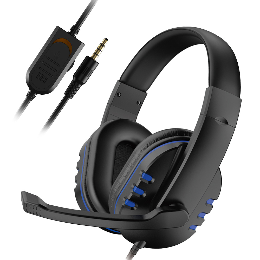 Gaming Headset Rgb - 3,5 mm kabelgebundene Gaming-Kopfhörer, Game-Headset, Kopfhörer