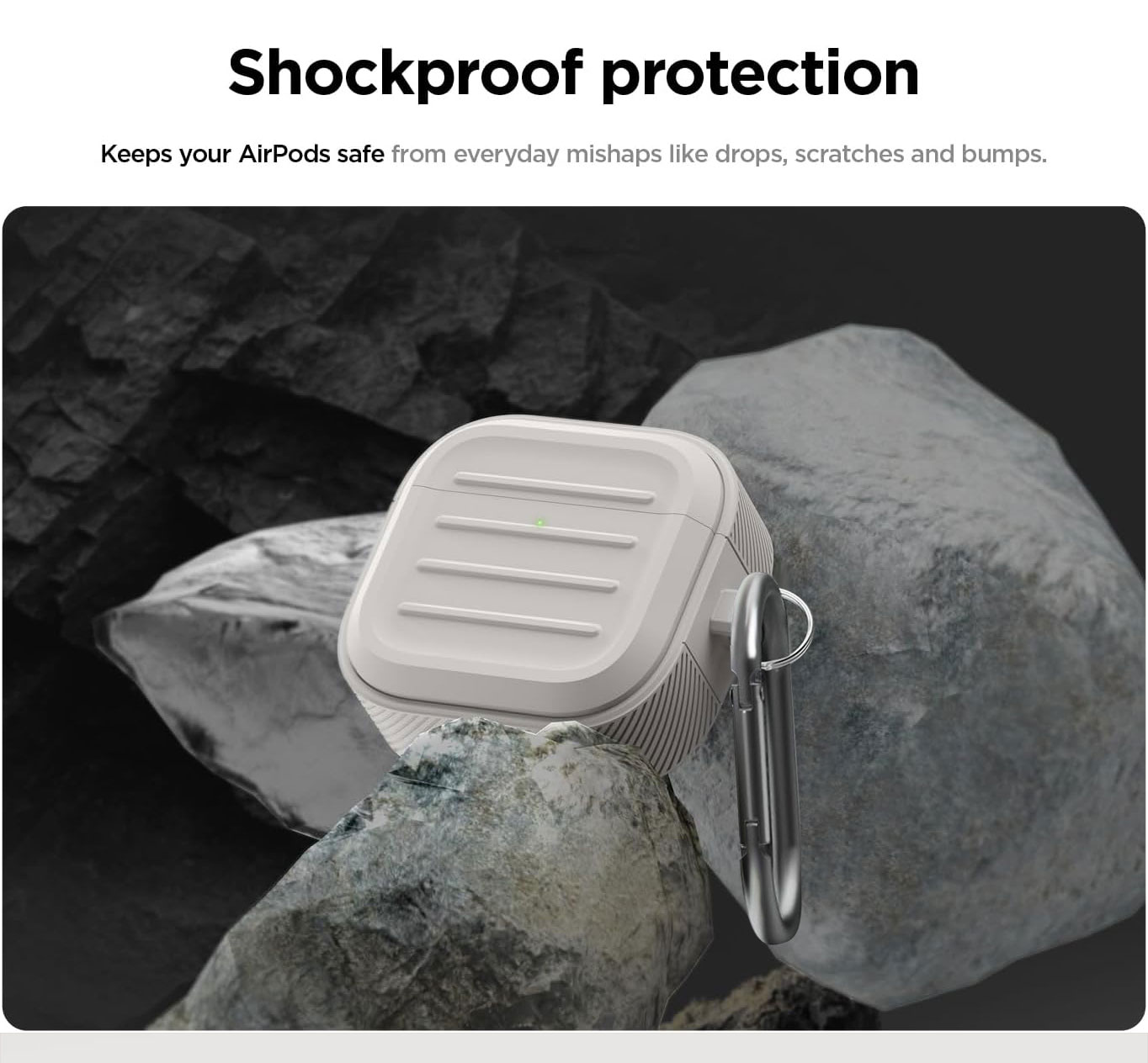 Anker Speaker Soundcore Boom 2 - AirPods Pro Schutzhülle mit Schlüsselanhänger Weiche