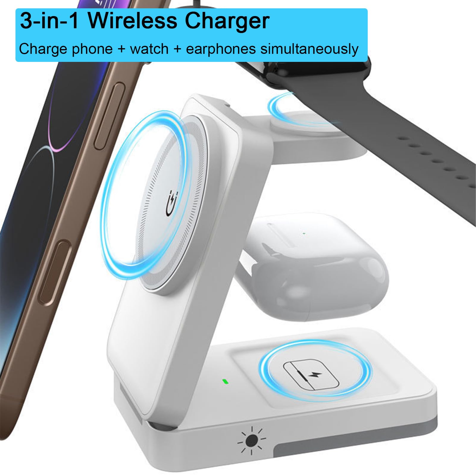 3-in-1 Faltbares Kabelloses La – Usb C Earphone Bewertung und Preis