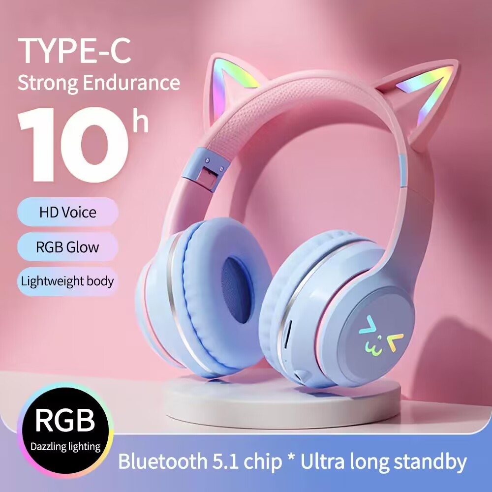 RGB Glow Kopfhörer Drahtlose O – Gaming Headset Rgb Bewertung und Preis
